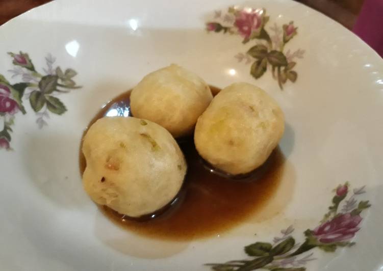 Pempek aadan tanpa ikan